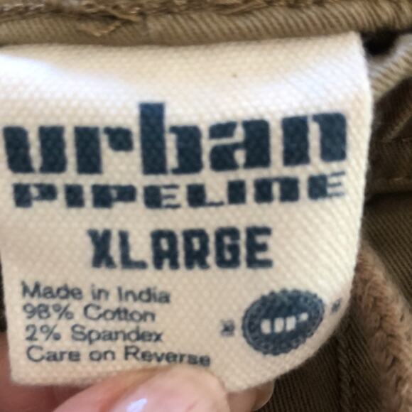 Urban pipeline boys extra large pants joggers khaki XL - Picture 5 of 6